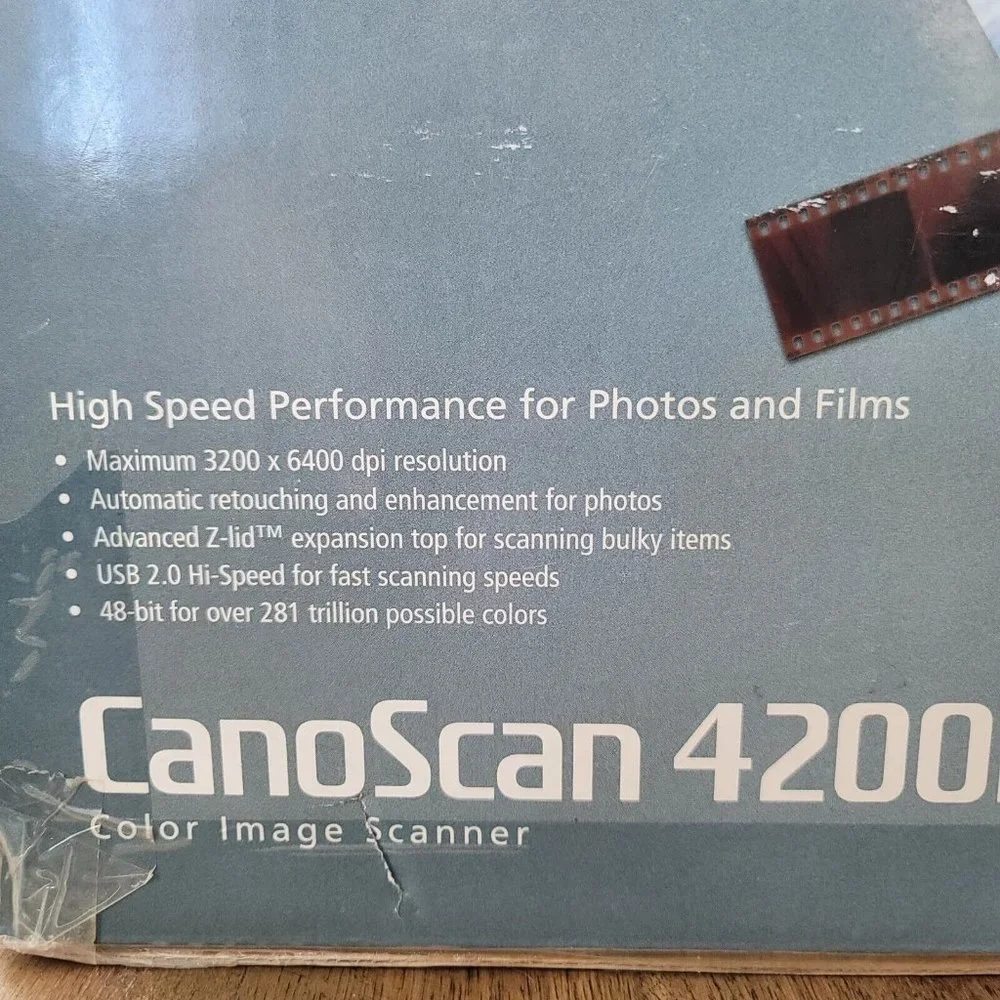 CANON CanoScan 4200F Flabed Scanner Negative Scanner